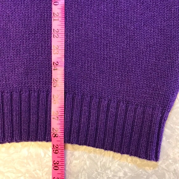 Vintage Polo by Ralph Lauren Estate Rib Half-Zip Knit Sweater - Size XXL - Picture 5 of 13
